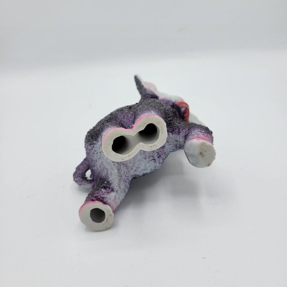 Arnart Vintage MCM Elephant With Red Bow Tie Sand Textured Figurine RARE - Picture 5 of 12